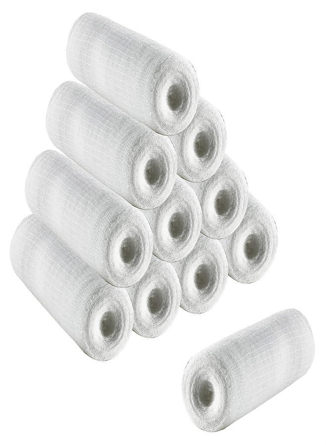YSYONM Gauze Rolls 12 Pack Stretch Bandages Cotton Mummy Wraps for Hand Wrap Dressing Ankles & Knees 6cm x 4m - Image 1